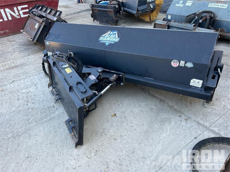 Blue Diamond 116215 84 in Power angle Skid Steer Boom Építőipar - Egyebek