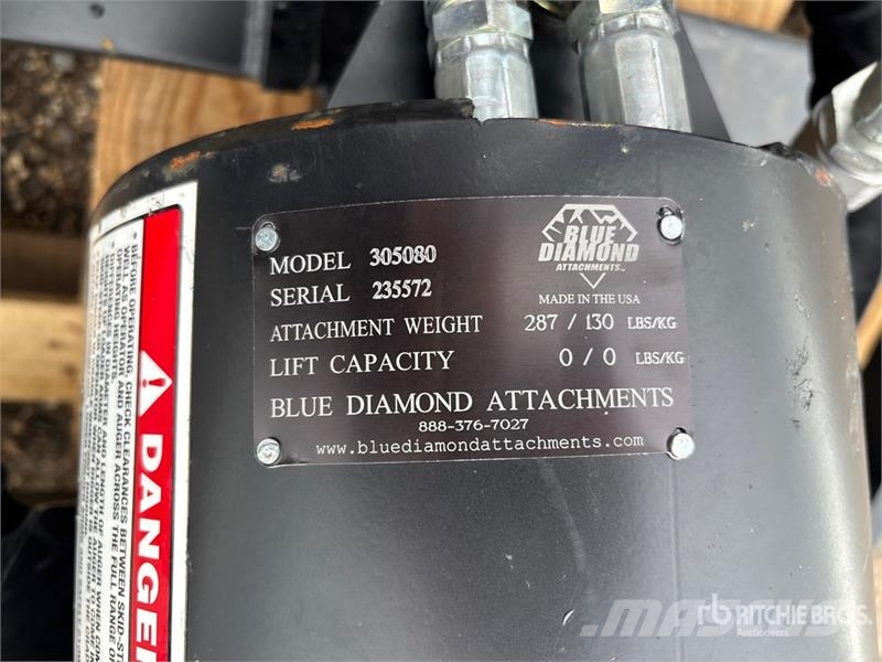 Blue Diamond 14 in Skid Steer Auger Sėjamosios