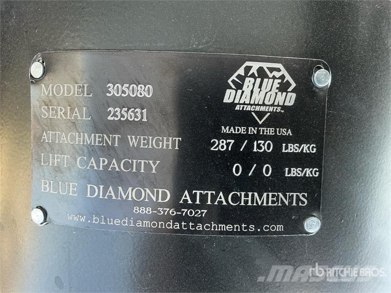 Blue Diamond 305080 12 in Skid Steer Auger (Unused) Drills