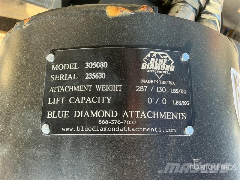 Blue Diamond 305080 9 in Skid Steer Auger (Unused) Drills