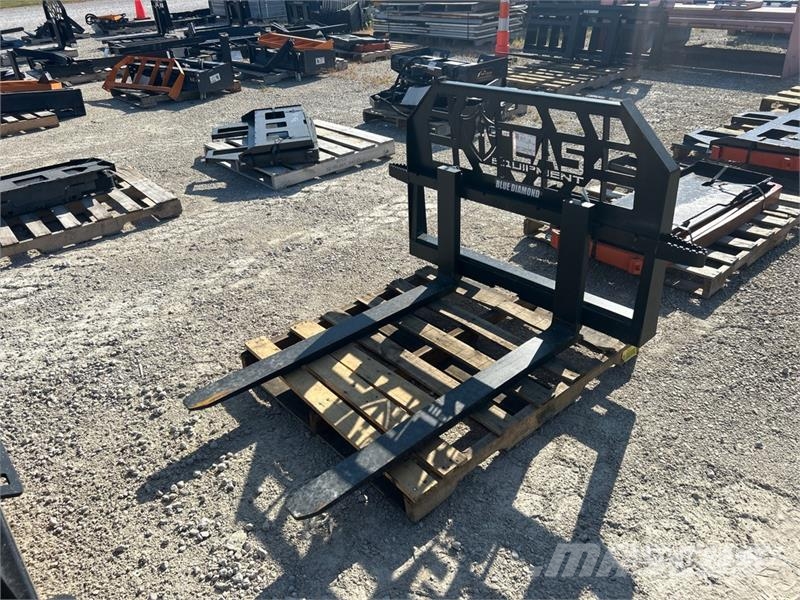 Blue Diamond 314004-AE 48 in Skid Steer Forks شوكات