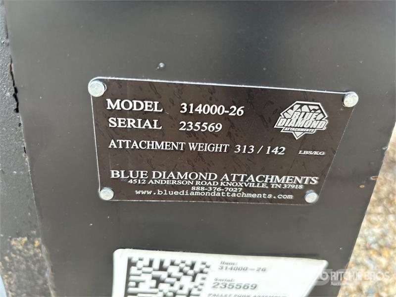 Blue Diamond 48 in Mini Skid Steer Forks Forche