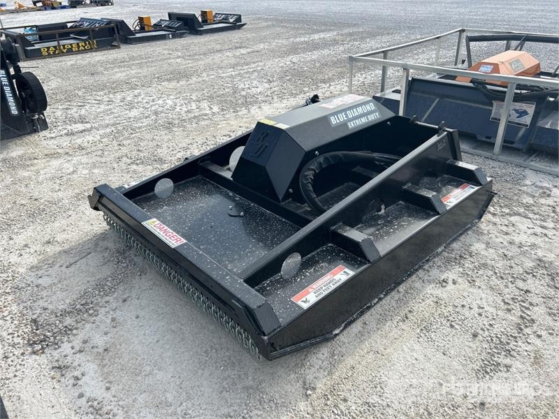 Blue Diamond 60 in Skid Steer Brush Cutter Pyörillä varustetut leikkurit