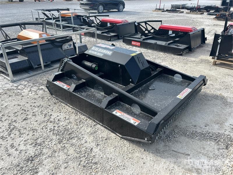 Blue Diamond 60 in Skid Steer Brush Cutter Pyörillä varustetut leikkurit