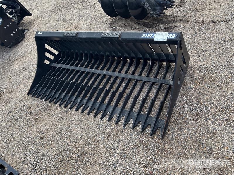 Blue Diamond 72 in Skeleton Skid Steer Bucket دلاء