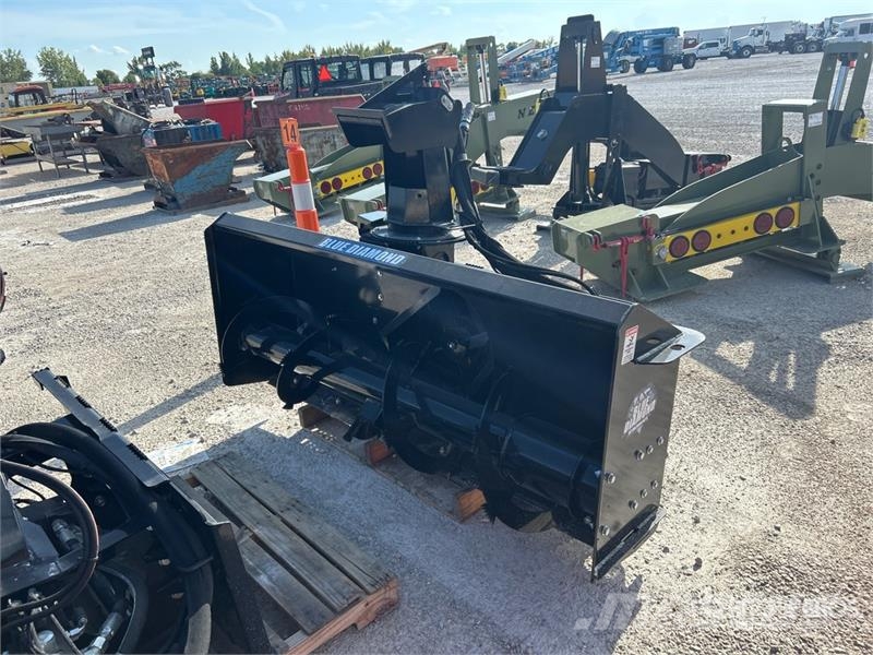Blue Diamond 72 in Skid Steer Snowblower Lançadores de neve