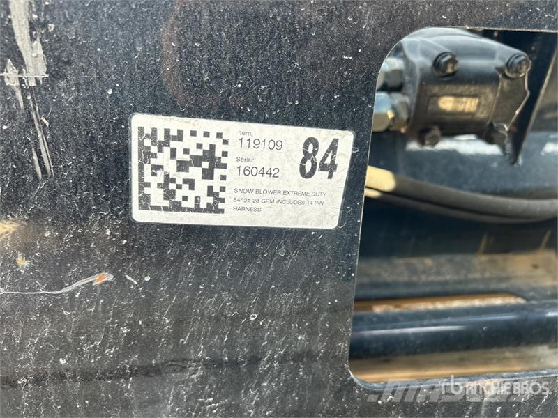Blue Diamond 84 in Skid Steer Snowblower Lançadores de neve