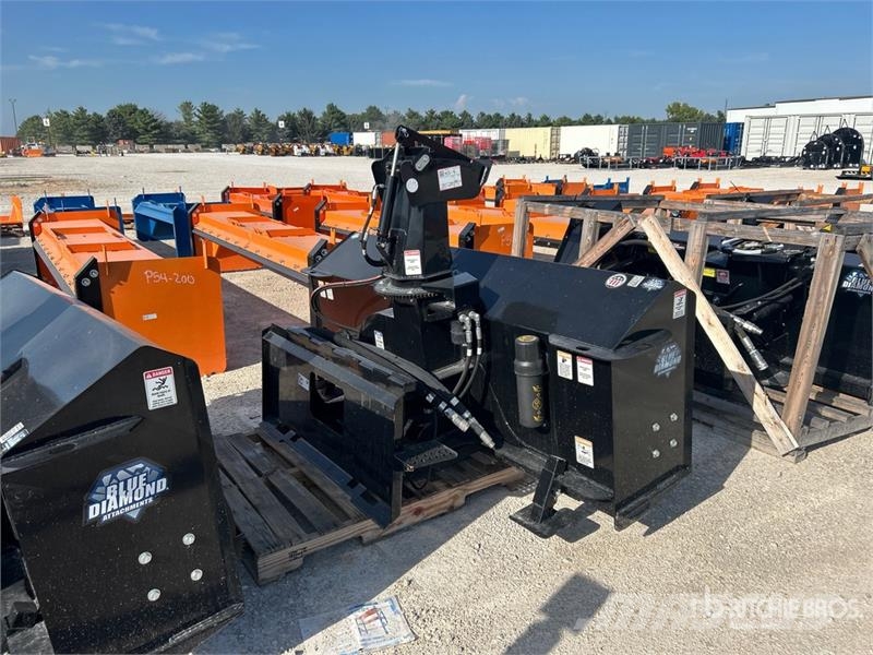 Blue Diamond 84 in Skid Steer Snowblower Lançadores de neve