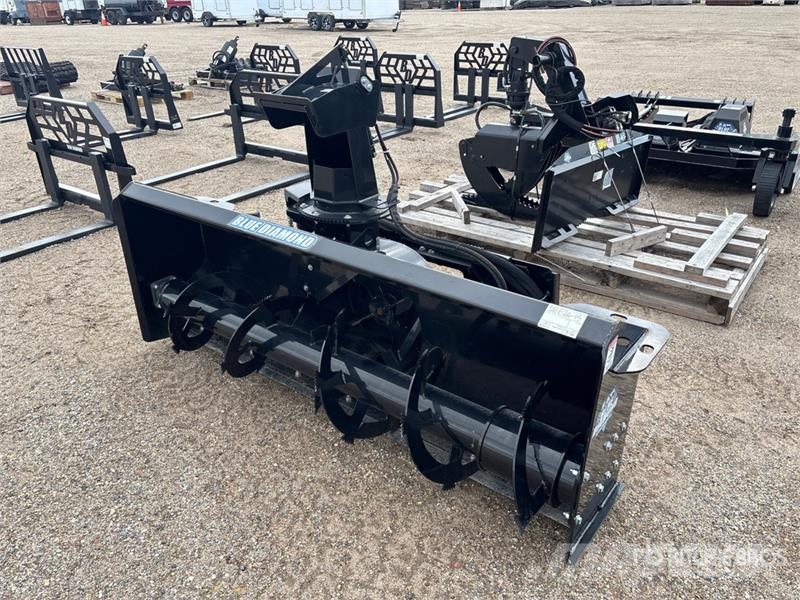 Blue Diamond 84 in Skid Steer Snowblower Kar püskürtücüler