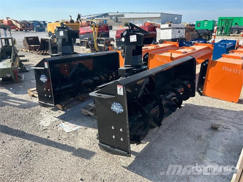 Blue Diamond 84 in Skid Steer Snowblower Lançadores de neve