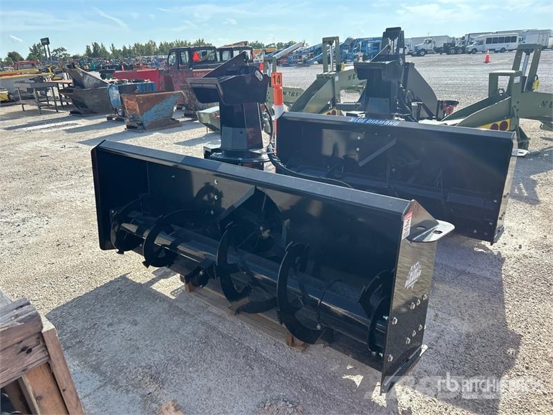 Blue Diamond 84 in Skid Steer Snowblower Lançadores de neve