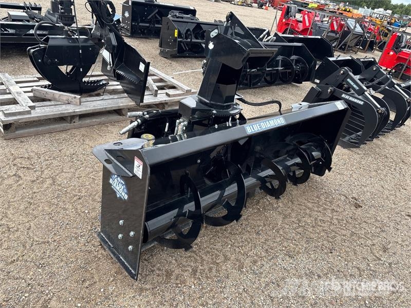 Blue Diamond 84 in Skid Steer Snowblower Kar püskürtücüler