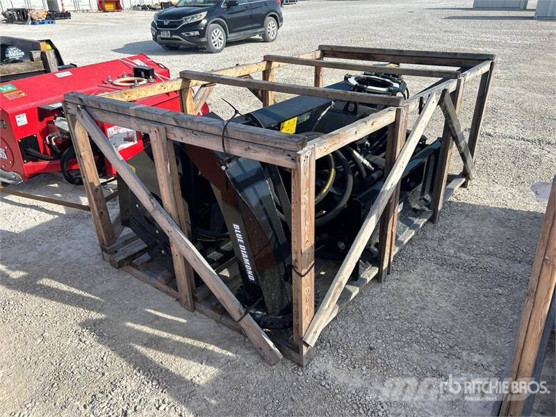 Blue Diamond 86 in Skid Steer Snowblower Lançadores de neve