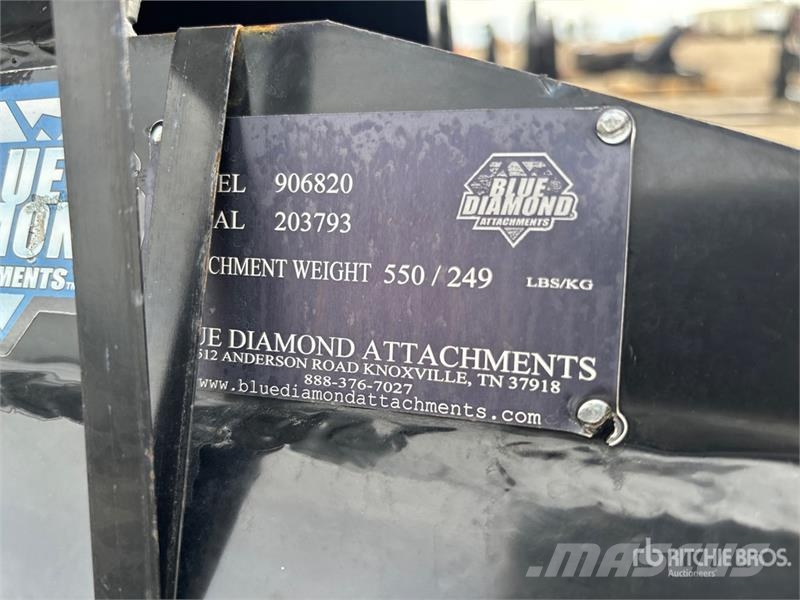 Blue Diamond Skid Steer Grapple خطاطيف