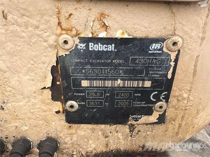 Bobcat 430 Mini bagri <7t