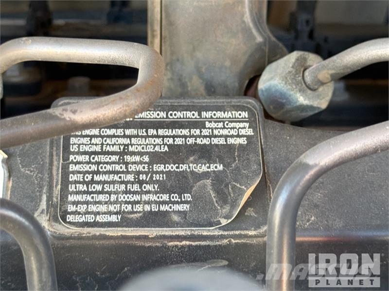 Bobcat E60 Mini Excavator 小型挖掘机
