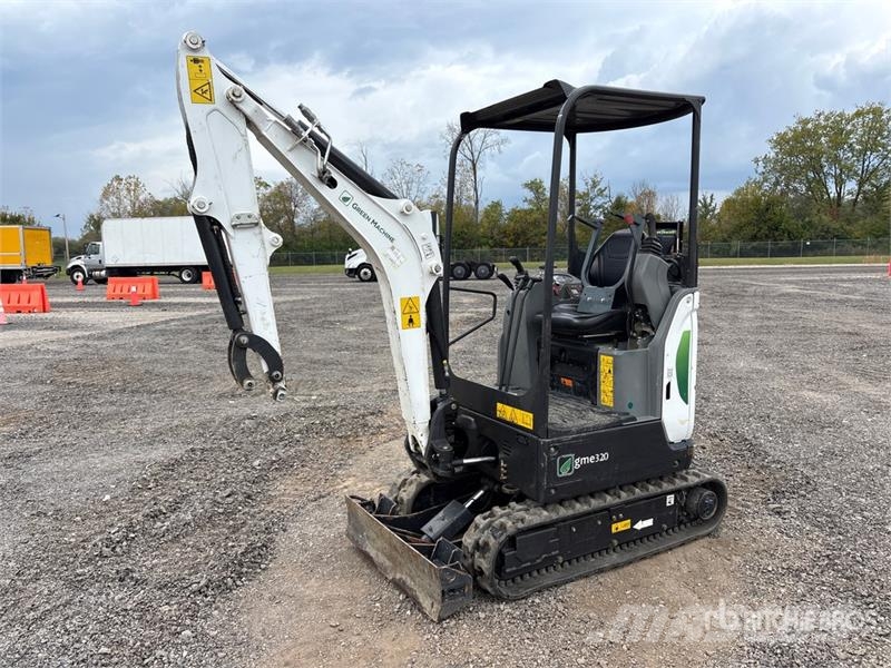 Bobcat Green Machine e320 Electric Mini Excavator 小型挖土機/掘鑿機<7t(小型挖掘機)