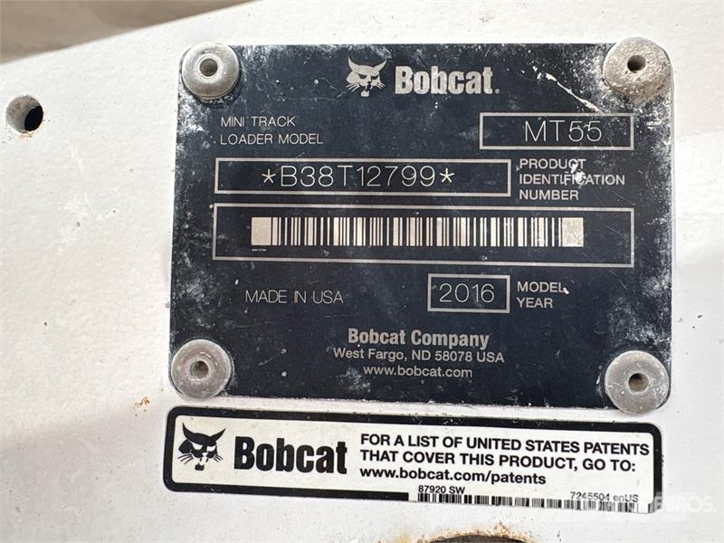 Bobcat MT55 Skid steer loaders