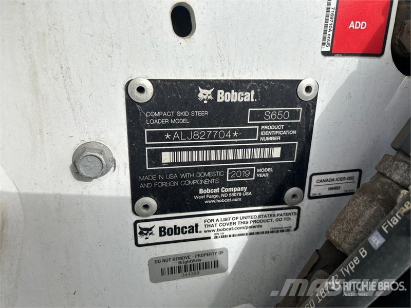 Bobcat S650 Мини-погрузчики