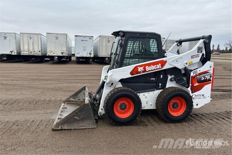 Bobcat S76 All-Wheel Steer Two-Speed High Flow Skid Steer Kompaktrakodók