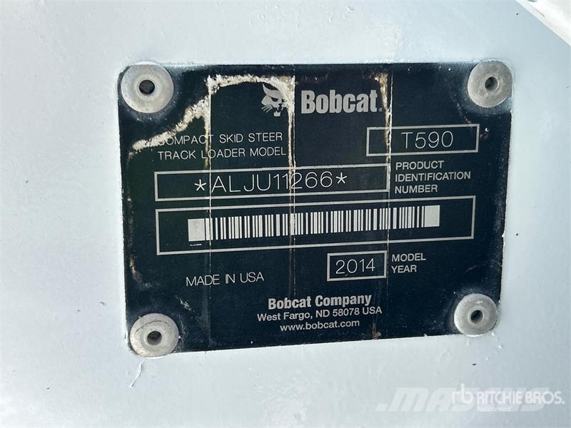 Bobcat T590 Skid steer mini nakladalci