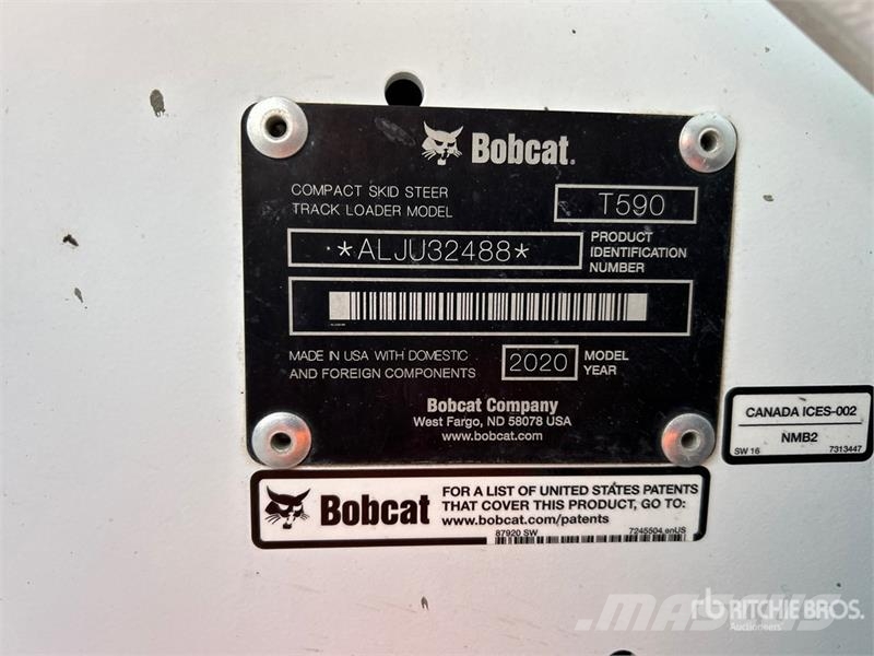 Bobcat T590 Skid steer loaders