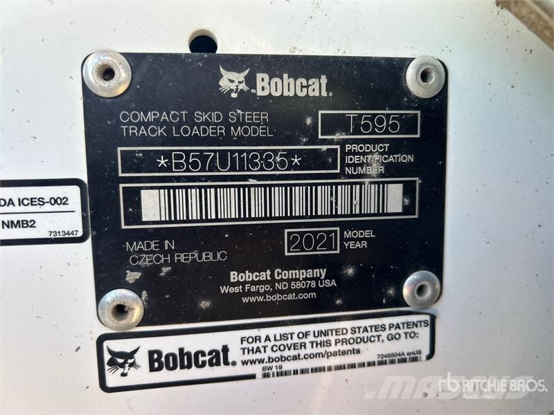 Bobcat T595 Skid steer loaders