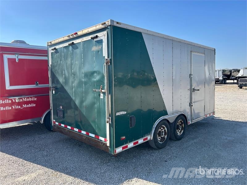 Bravo 16 ft T/A Enclosed Trailer Gesloten opbouw trailers