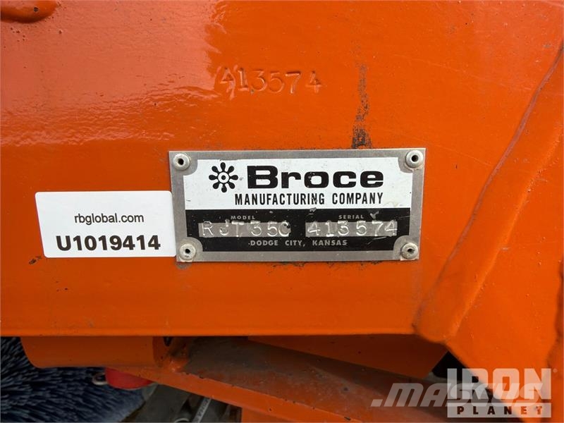 Broce RJT-350 Self-Propelled Broom Barredoras