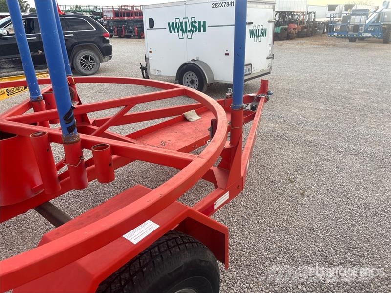 Brown & Hubert Coil Tubing Reel Trailer معدات التجهيز