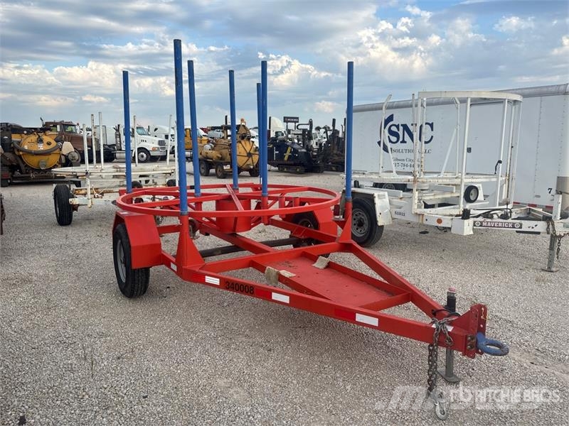 Brown & Hubert Coil Tubing Reel Trailer Processing Equipment