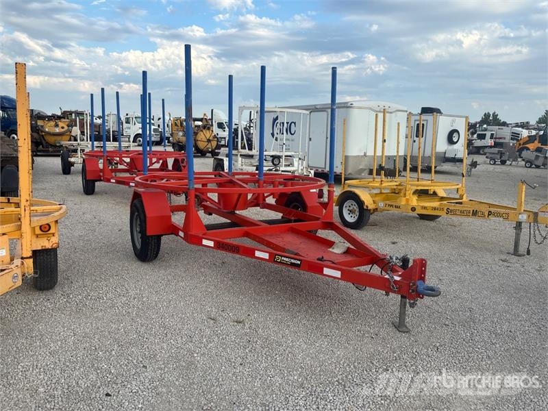Brown & Hubert Coil Tubing Reel Trailer معدات التجهيز