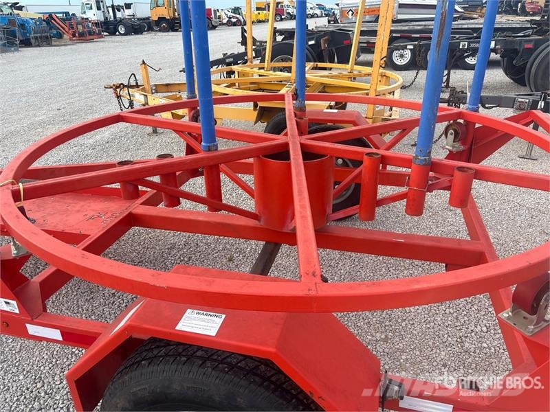 Brown & Hubert Coil Tubing Reel Trailer معدات التجهيز