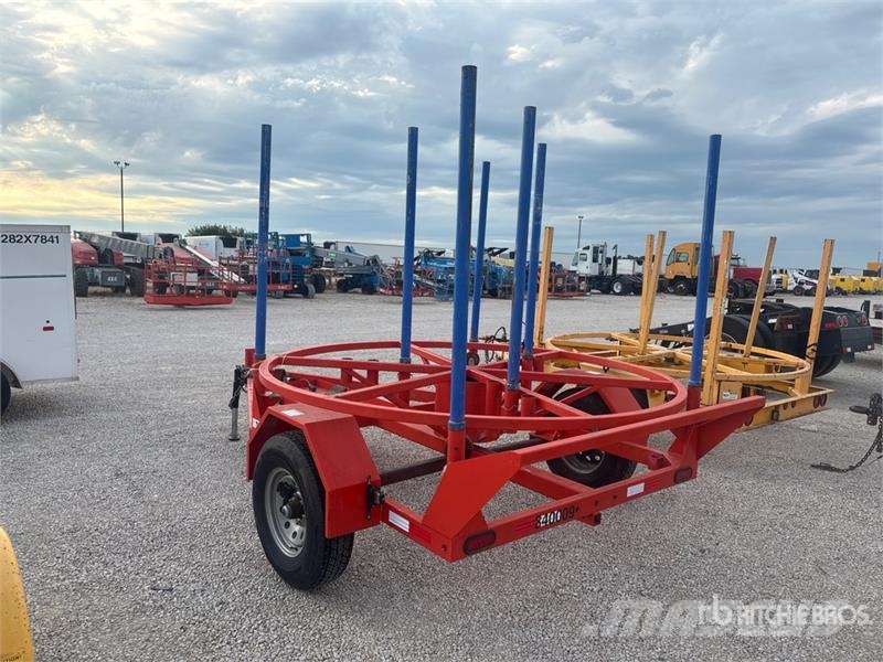 Brown & Hubert Coil Tubing Reel Trailer معدات التجهيز