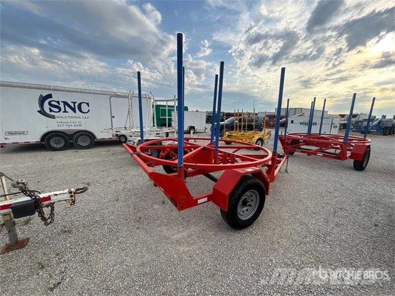 Brown & Hubert Coil Tubing Reel Trailer Processing Equipment