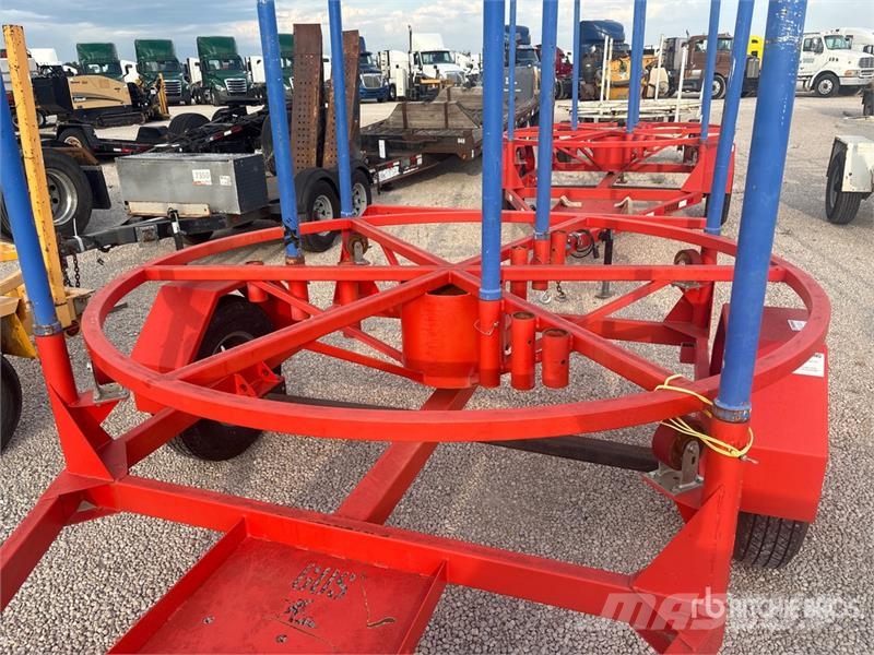 Brown & Hubert Coil Tubing Reel Trailer معدات التجهيز