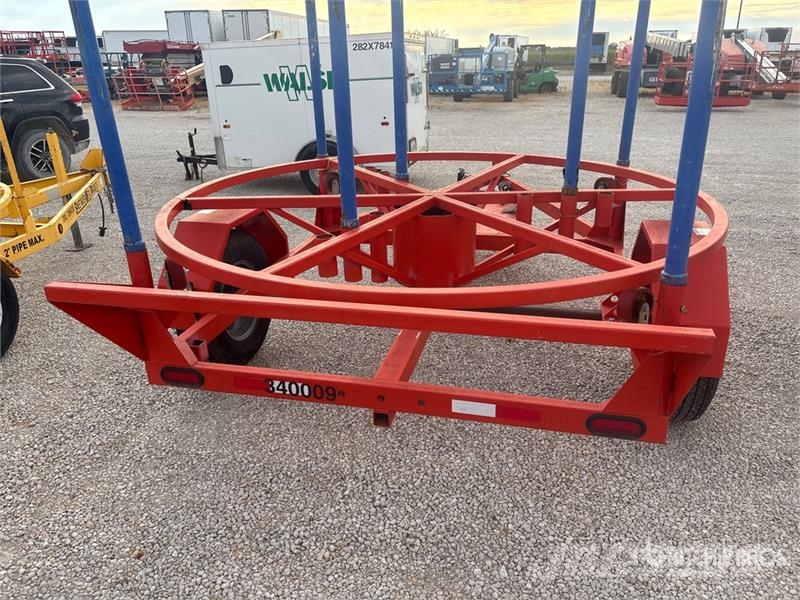 Brown & Hubert Coil Tubing Reel Trailer معدات التجهيز