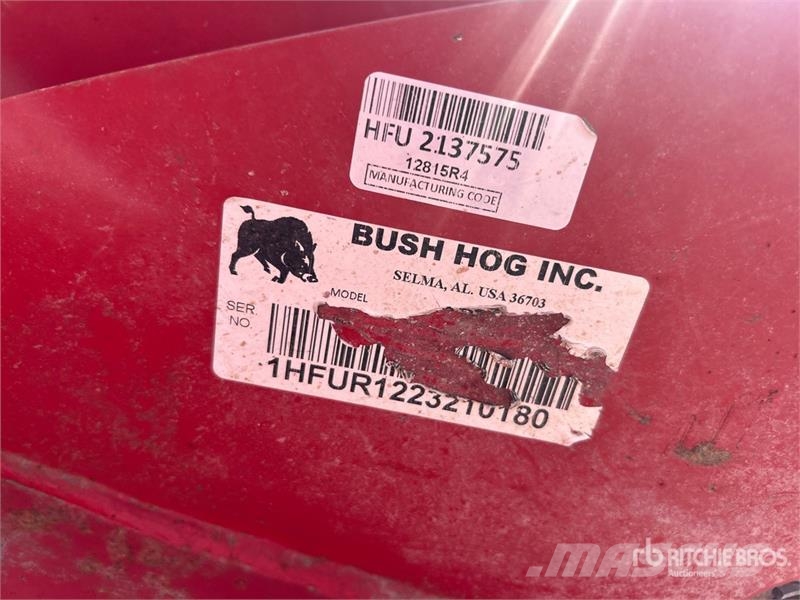 Bush Hog 12815R4 15 ft 6 in Triple Rotary Cutter Haulm toppers
