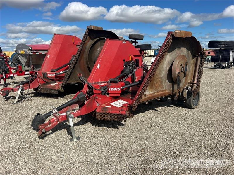 Bush Hog 12815R4 15 ft 6 in Triple Rotary Cutter Haulm toppers