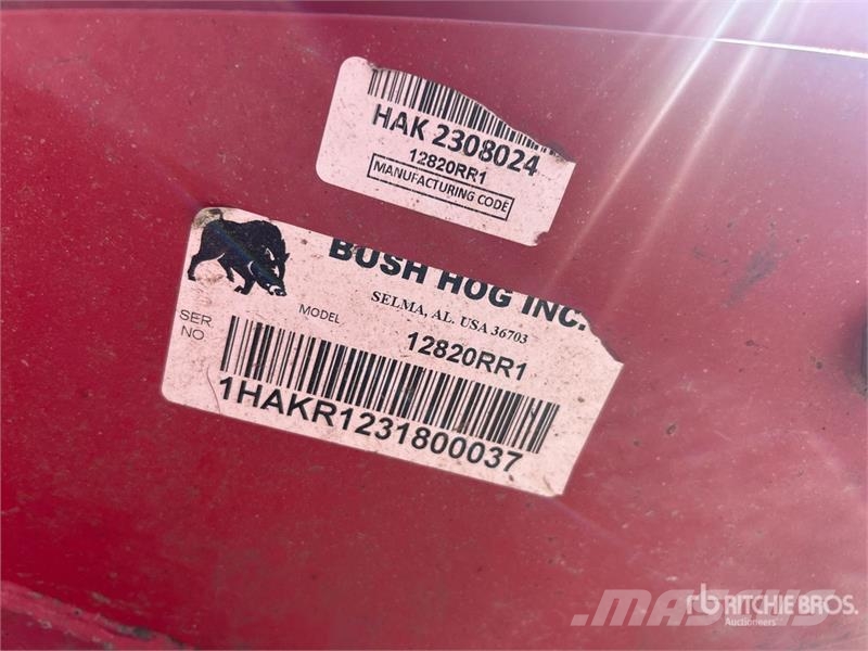 Bush Hog 12820RR1 20 ft 6 in Triple Rotary Cutter Haulm toppers