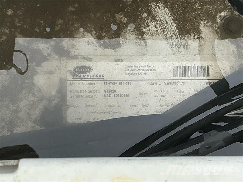 Carrier 69NT40-561-018 Reefer Unit 其他貨車