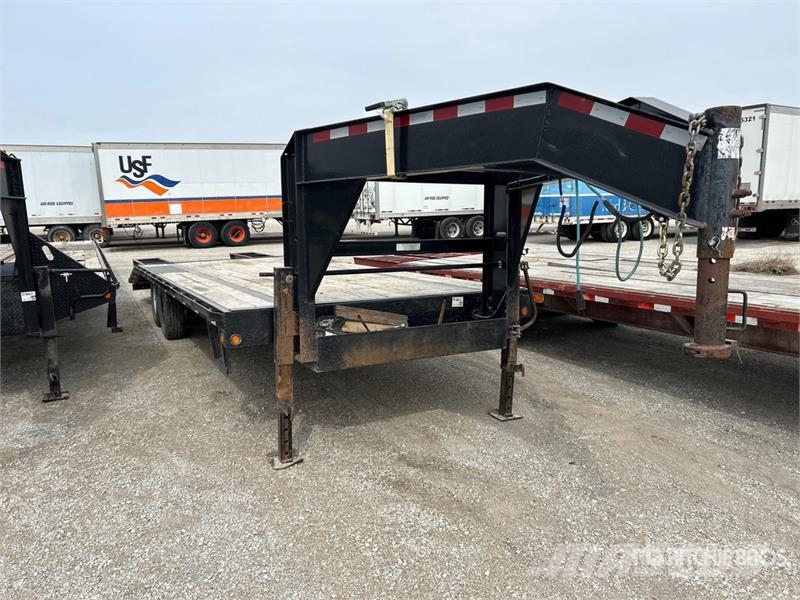  Carry-On 25 ft T/A Gooseneck Equipment Trailer Vehicle transport trailers
