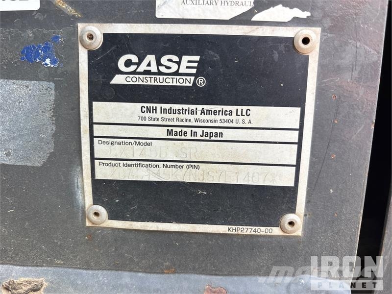 CASE CX145D SR Tracked Excavator Bagri goseničarji