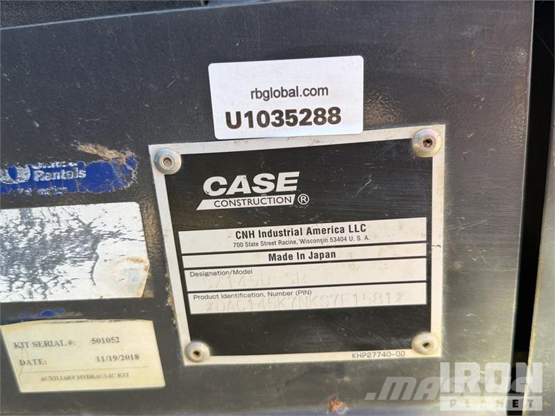 CASE CX145D SR Tracked Excavator 대형 굴삭기 29톤 이상