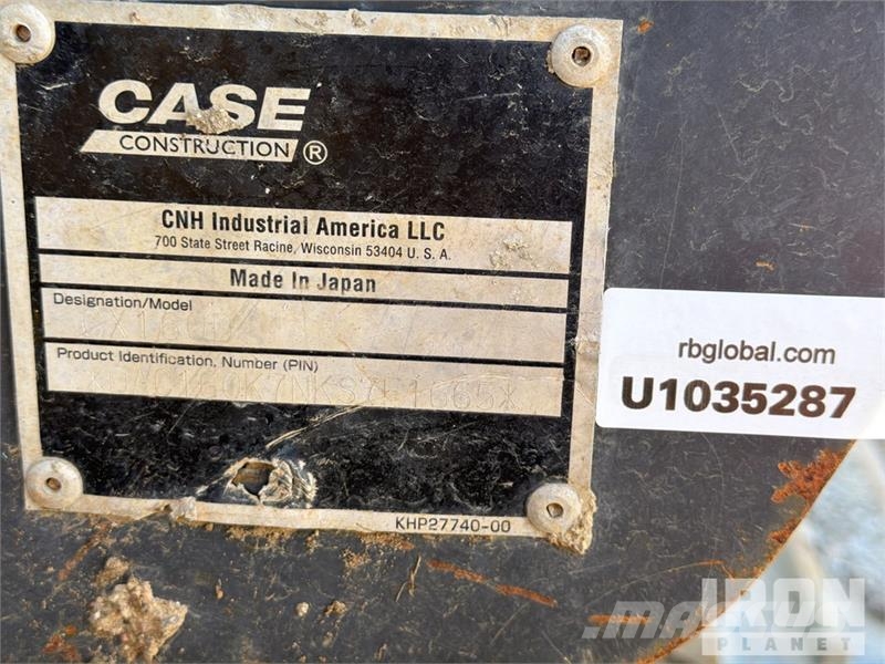 CASE CX160D Tracked Excavator 대형 굴삭기 29톤 이상