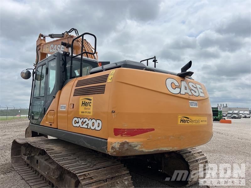 CASE CX210D Εκσκαφείς με ερπύστριες