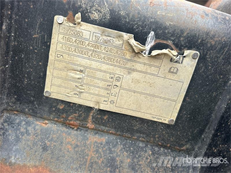CAT 12 in Digging Backhoe Rear Bucket - Fits Cat 416D, Žlice