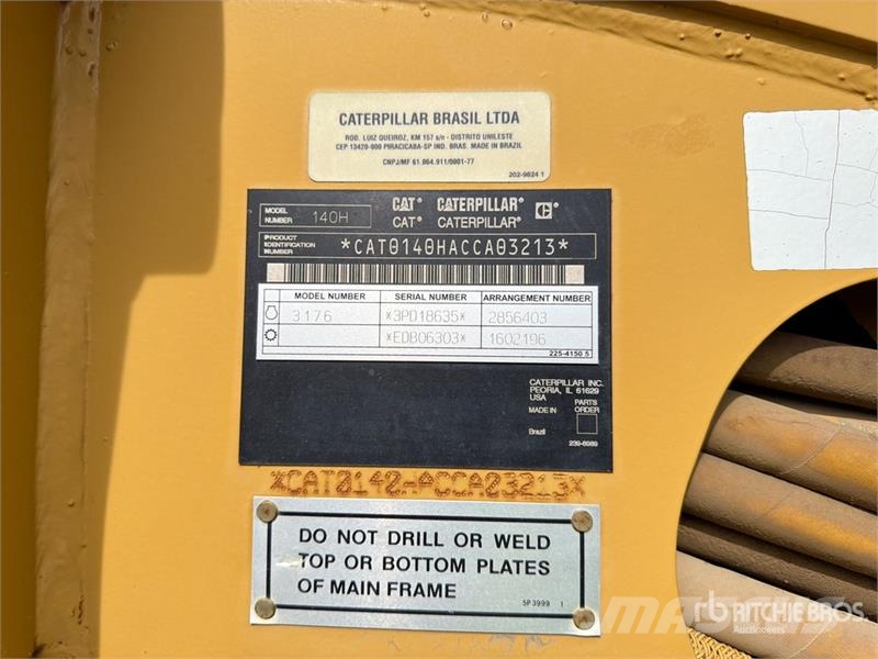 CAT 140 H Motor Grader Graders