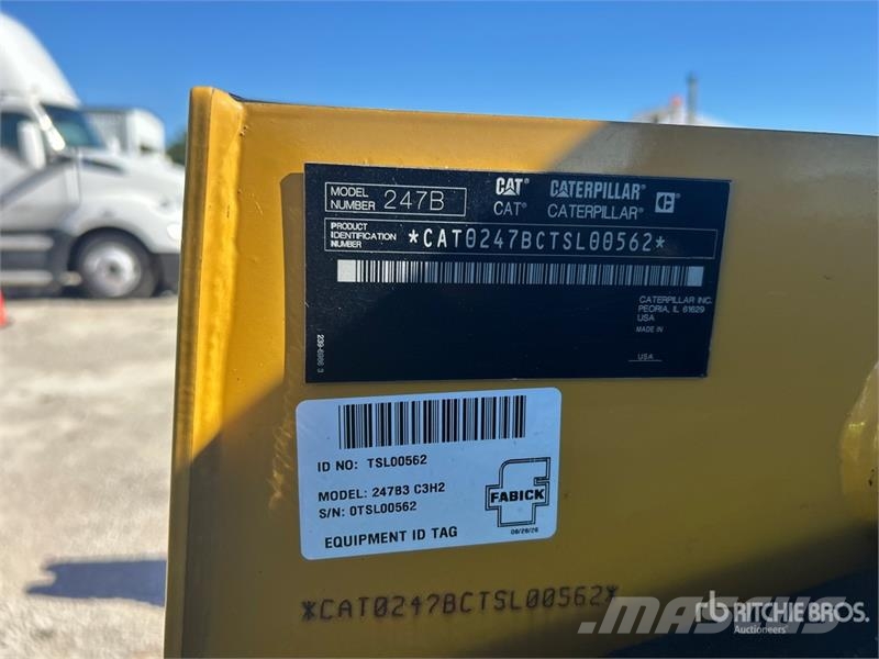 CAT 247B Series 3 Two-Speed Compact Track Loader Skid steer mini nakladalci