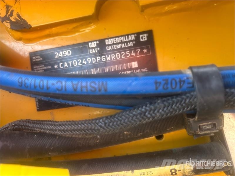 CAT 249D Minilæsser - skridstyret